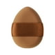 thumbnail image 2 of Esponja de maquillaje con punta de dedo, herramienta cosmética lavable de doble uso con correa, gota de agua Marrón, 2 of 9