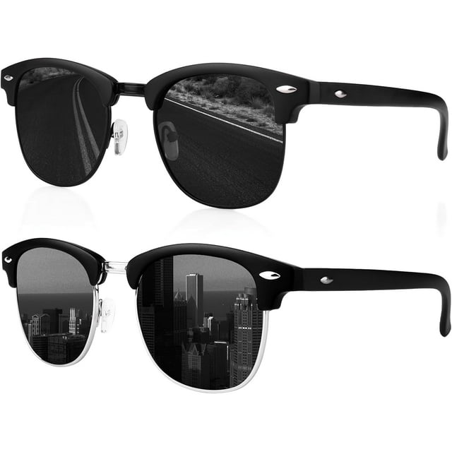 Sunglasses for Men Women Polarized Sun Glasses with UV400 Protection for Driving Fishing Golfing