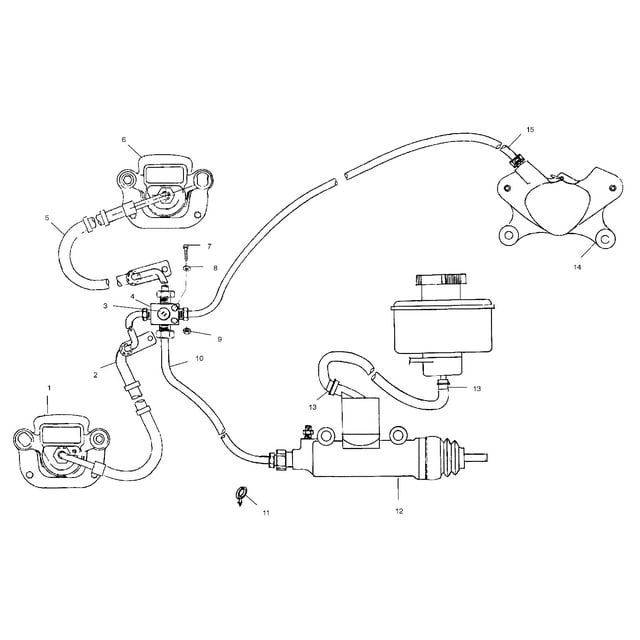 Polaris Kit de Reconstruction de Cylindre Maître Ranger Pièce OEM Authentique 2201302 Qty 1