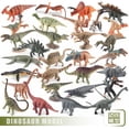 thumbnail image 2 of 侏罗纪dinosaur仿真迷你霸王龙三角龙剑龙小恐龙模型玩具套装批发as the picture Deng Xun unisex, 2 of 2