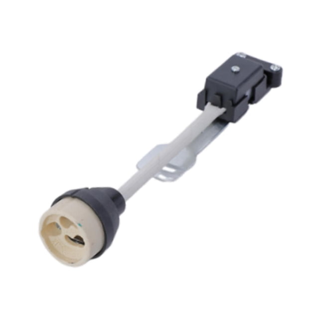 Bases de enchufe con funda aislante para cable, portátiles, resistentes al calor, fáciles de instalar, bloque/puente de terminales para focos LED. estilo B