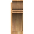 thumbnail image 2 of Ekena Millwork 8"W x 20"D x 20"H Thorton Rough Sawn Traditional Outlooker, Western Red Cedar, 2 of 4