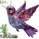 thumbnail image 1 of Hummingbird Acrylic Sunshade Sub Wall Decorative Pendant, 1 of 5