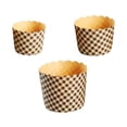 thumbnail image 2 of Molde para cupcakes Injueey 100 Uds. a prueba de aceite L, 2 of 6