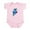 Petal Pink, variant on CafePress - Power Rangers Blue Ranger Punching - Baby Light Bodysuit, Size Newborn - 24 Months