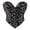 Black, variant on Corset Top Bodysuit for Women Bustier Lace Up Strapless Crop Top Party Lingerie Bodyshaper