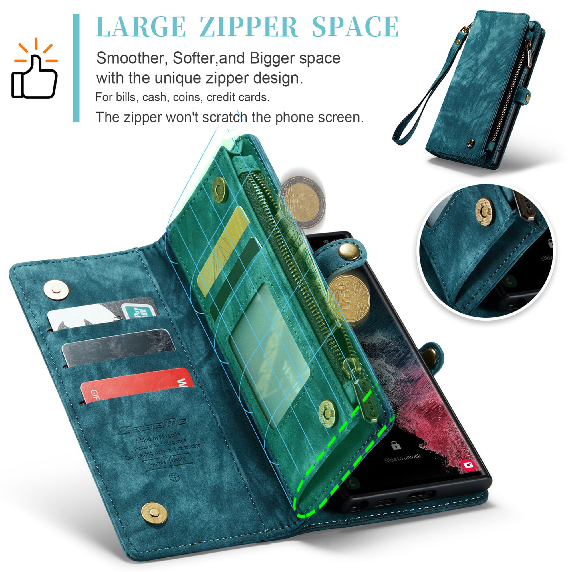 for 5.2 LG X Venture LV9 xventure Case Phone Case Designed Wallet Grip  Grained Fold Kick stand Hybrid Pouch Pocket Purse Screen Flip Cover Big  Heart 