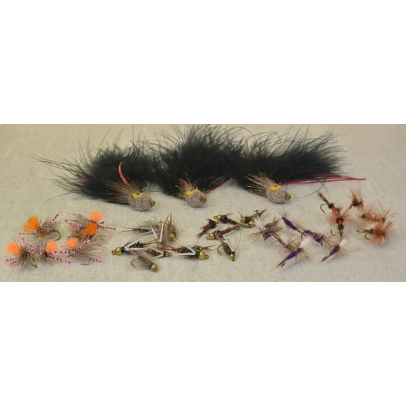 42 Flies Jenny Mitchell's Montana Exclusive Trout Flies Set