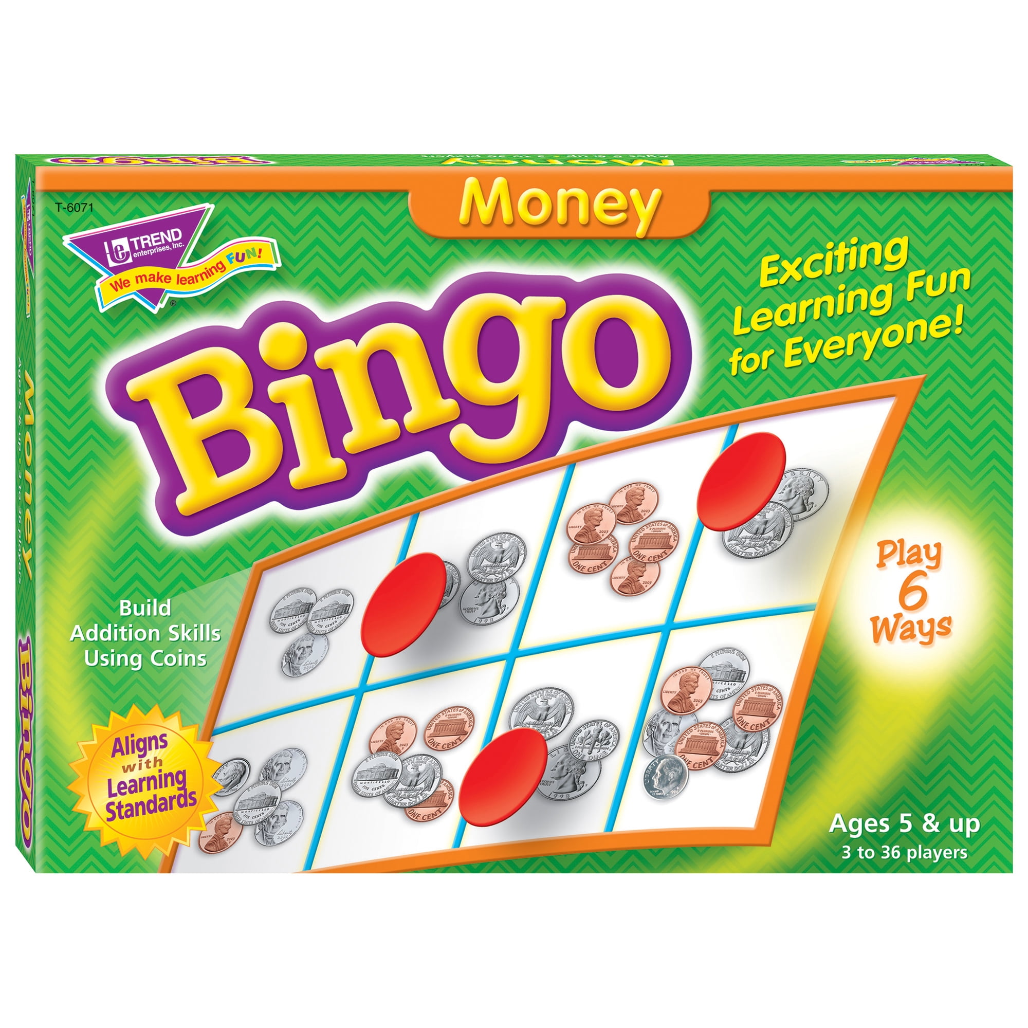 Trend Money Bingo Game