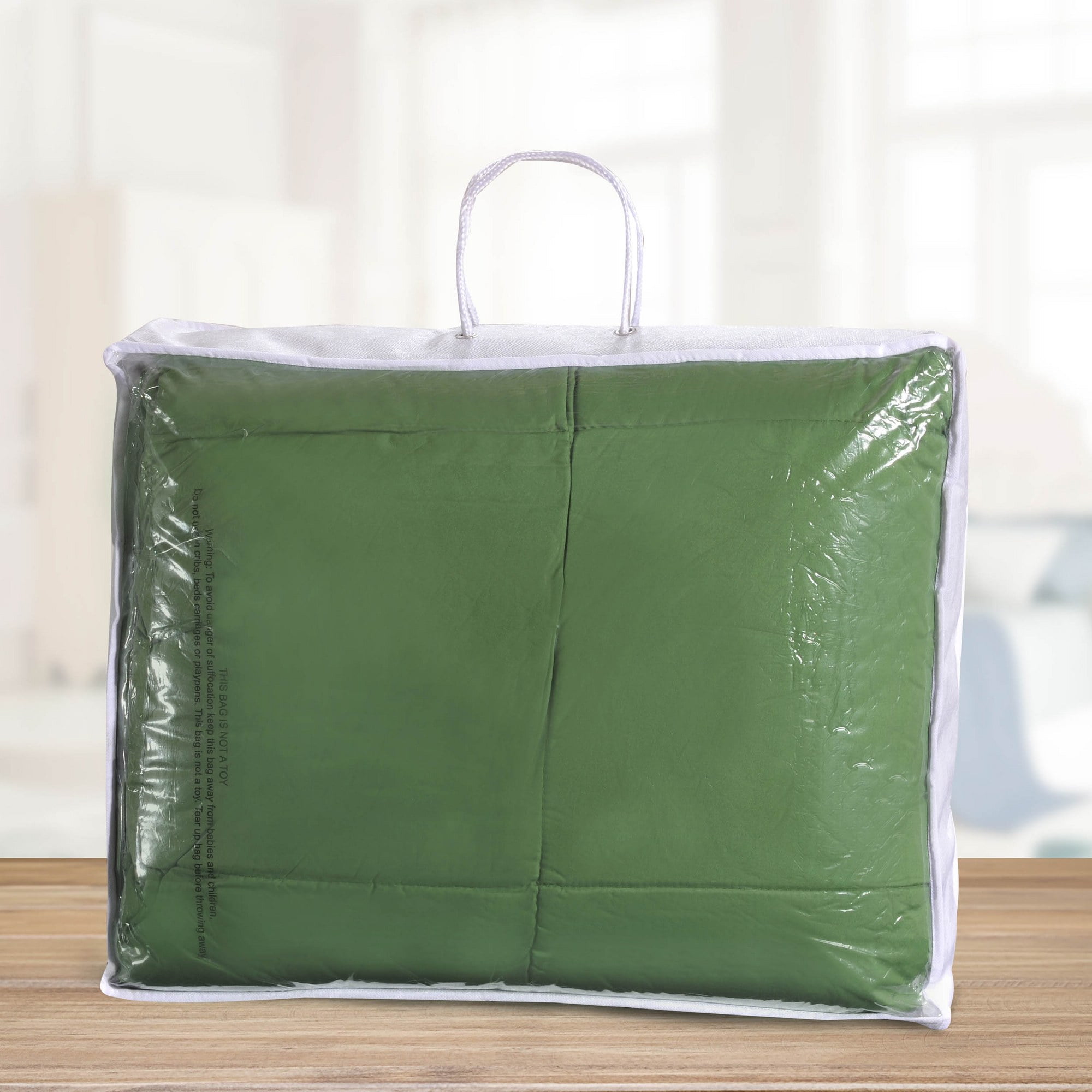 Superior Classic Reversible Comforter, King, Terrace Green