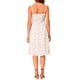 thumbnail image 3 of Vestido Floral de Tirantes Finos con Bolsillos para Mujeres Chic de Verano XL Beige, 3 of 6