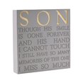 thumbnail image 1 of Plaque Carrée Commémorative « Thoughts of You » - Fils, 1 of 3