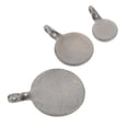 thumbnail image 2 of 3pcs Professional Stainless Steel Targets Shooting Training Targets (Dark Silver), 2 of 7