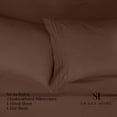 thumbnail image 2 of Juego de sábanas Sweet Home Collection 1500 Supreme Queen Brown, 2 of 8