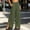 #0432-Army Green, variant on Womens Drawstring High Waist Wide Leg Pants with Side Slit and Pockets Loose Casual Trousers Bottoms for Daily Beach Summer