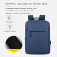 thumbnail image 6 of Guozer Solid Color Shoulder Bag 1PCS Student School Bags Travel Backpack Lightweight Shoulder Bag Large Capacity Backpack, 6 of 6