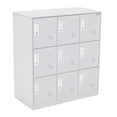 thumbnail image 1 of Locker Casillero Guardex LOCKRF Organizador Metálico De 9 Puertas Color Gris, 1 of 9