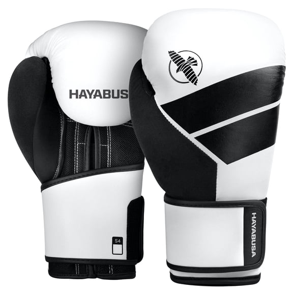 Hayabusa S4 Kids Boxing Gloves for Boys and Girls - White, 8 oz