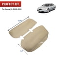 thumbnail image 2 of KBH Car Center Console Lid Armrest Cover for 2005-2010 Acura RL, Leather Skin Upholstery Replacement Cover for Interior Accessories, Beige, 2 of 5