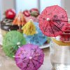 3PK Tropical Parasol Umbrella Drink Picks