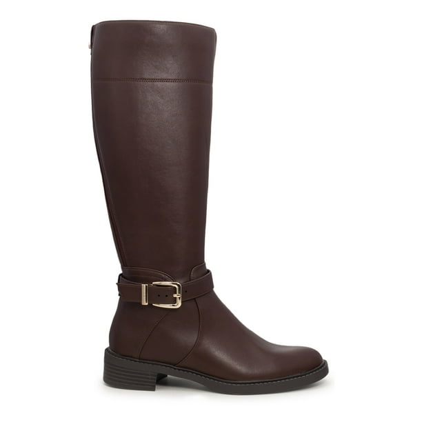 Brown knee high riding boots cheap