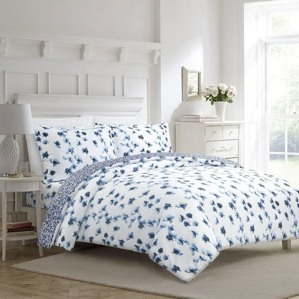 Lydia Floral Juego de cama de 4 piezas