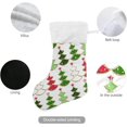 thumbnail image 3 of GZHJMY Christmas Stocking, Personalized Christmas Tree Large Candy Stocking Hanging Gift, 2 PCS Xmas Stockings Decoration for Family Holiday Party Ornaments Decor Fireplace, 3 of 7