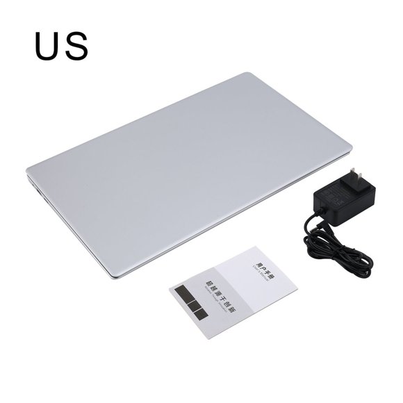 Newly Upgraded Version Portable15.6 Inch J3455 Quad Core Processor High Definition Screen Internet Laptop With 4 National Keyboard Films Silver