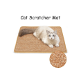 thumbnail image 1 of Cat Scratcher Mat, Natural Sisal Cat Scratch Mats, Horizontal Cat Floor Scratching Pad Rug, Protect Carpets and Sofas, 23.6 X 15.7 Inch, 1 of 5