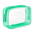 thumbnail image 3 of Milaget Trousse de Maquillage Transparente Sac de Plage Réutilisable pour Femmes et Hommes Voyage PVC Vert, 3 of 9