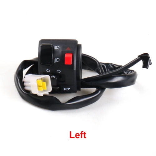 Motorcycle Scooter Switches Horn Button Turn Signal Left Handlebar Controller