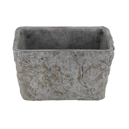 5 lbs Rectangular Cement Planter