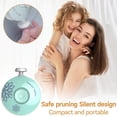 thumbnail image 2 of Electric Nail Clipper & Polisher Kit, Automatic 2-in-1 Trimmer for Gentle Manicure, Quiet Splatter Prevention, Multi-Speed Adjustment, Rechargeable USB, 2 of 7