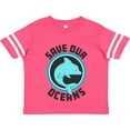 thumbnail image 3 of Inktastic Save Our Oceans with Dolphin Boys or Girls Toddler T-Shirt, 3 of 5