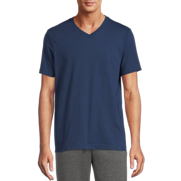 George Men's Short Sleeve V-Neck Tee - Walmart.com