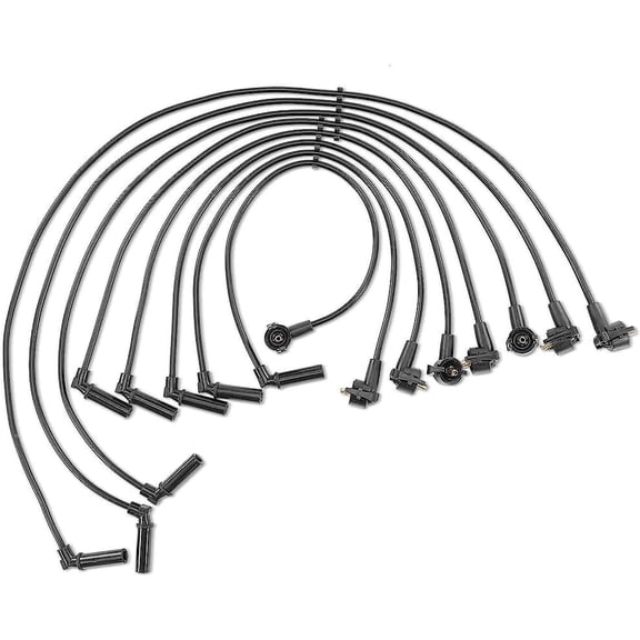 A-Premium 7MM Spark Plug Wires Set of 8, 5.0L V8 Ignition Cable | Compatible with Ford Explorer & Mercury Mountaineer, 1998-2000