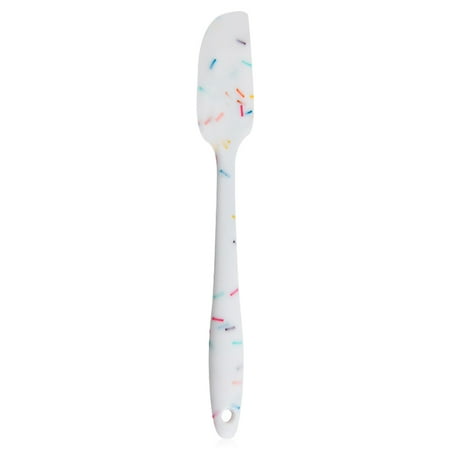 

10 PCS Silicone Spatula Pastry Cream Cake Scraper Kitchen Baking Utensil for Cooking Mixing Long Thin Spatula Long Thin Spatula