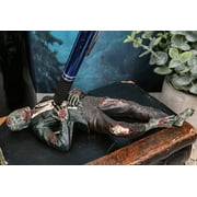 Gory Apocalypse Walking Dead Zombie Hunter Impaled Walker Pen Holder Figurine