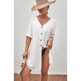 thumbnail image 5 of Bsubseach Bikini Cover Up for Women Half Sleeve Casual Swim Coverups Fashion Summer Outfits, 5 of 7