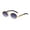 Gold double grey, variant on Retro Small Round Metal Frame Sunglasses for Small Faces, UV400 Protection, Ideal for Parties, Travel, and Fishing