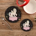thumbnail image 2 of Unicorn 2 Pack Pot Holders Trivets, Heat Resistant Hot Pads for Kitchen Table Decoration Trivets for Hot Dishes/Pot/Bowl/Teapot/Hot Pot Holders, 7" + 9.45", 2 of 7