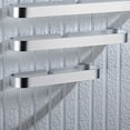 thumbnail image 2 of ZheElen Towel Rack Without Drilling Easy Installation Space-saving Stylish Finish Bathroom Towels Rack black 300mm 1Set, 2 of 6