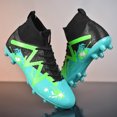 thumbnail image 3 of Zapatillas de fútbol para hombre, zapatos de entrenamiento antideslizantes, ultraligeros, envío directo, novedad, 3 of 5