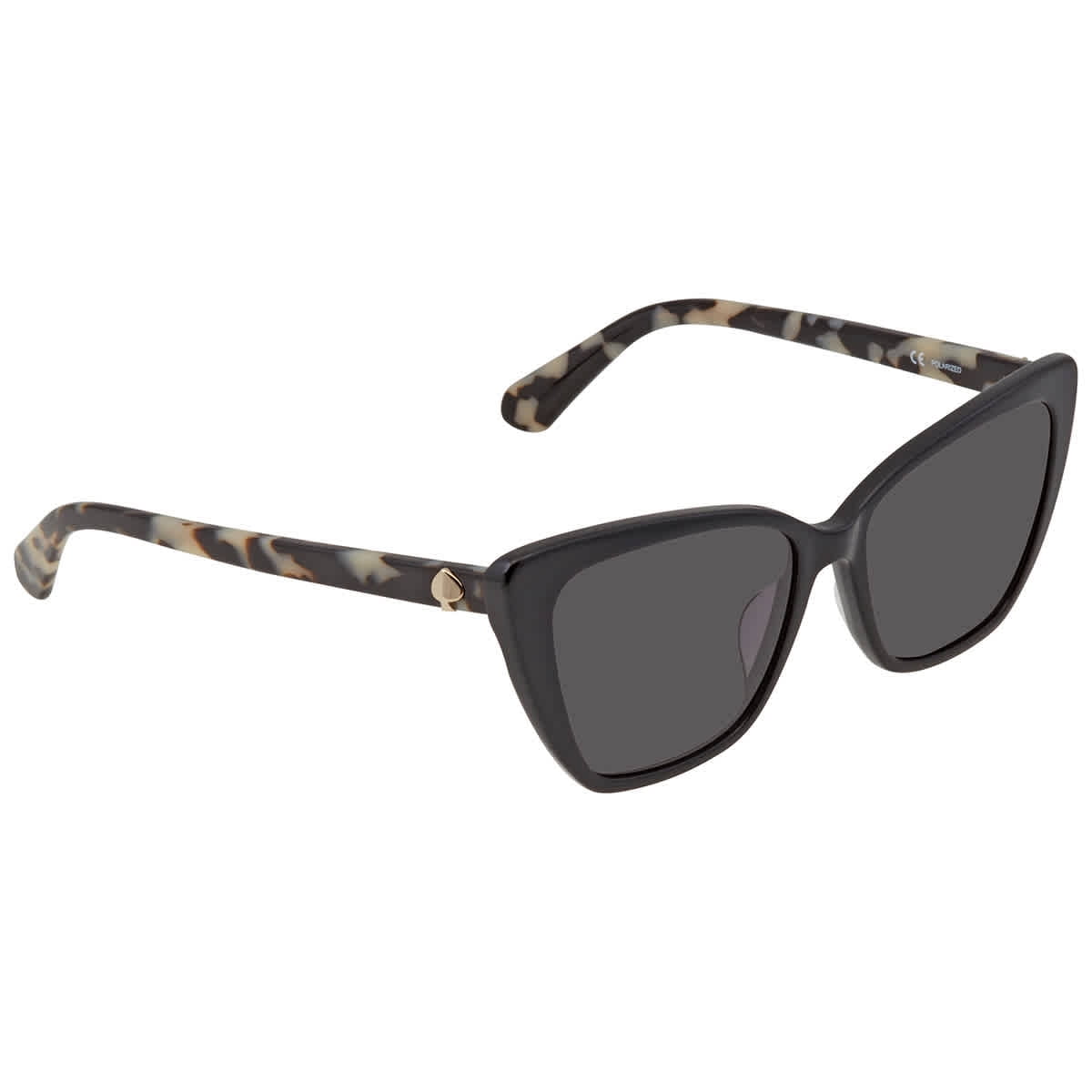 Kate Spade Women\'s Sunglasses Black Plastic Cat Eye Frame GERALYN/S 0807 9O Kate Spade Cayenne Polarized Women main image 3
