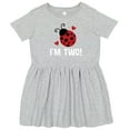 thumbnail image 3 of Inktastic 2nd Birthday 2 Year Old Ladybug Girls Toddler Dress, 3 of 5