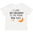 thumbnail image 3 of Inktastic I Love My Grammy to the Moon and Back Boys or Girls Toddler T-Shirt, 3 of 5