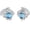 03-Mar, variant on Dragon Earrings Sterling Silver Stud Hypoallergenic Birthstone Crystal Dragon Earrings for Women