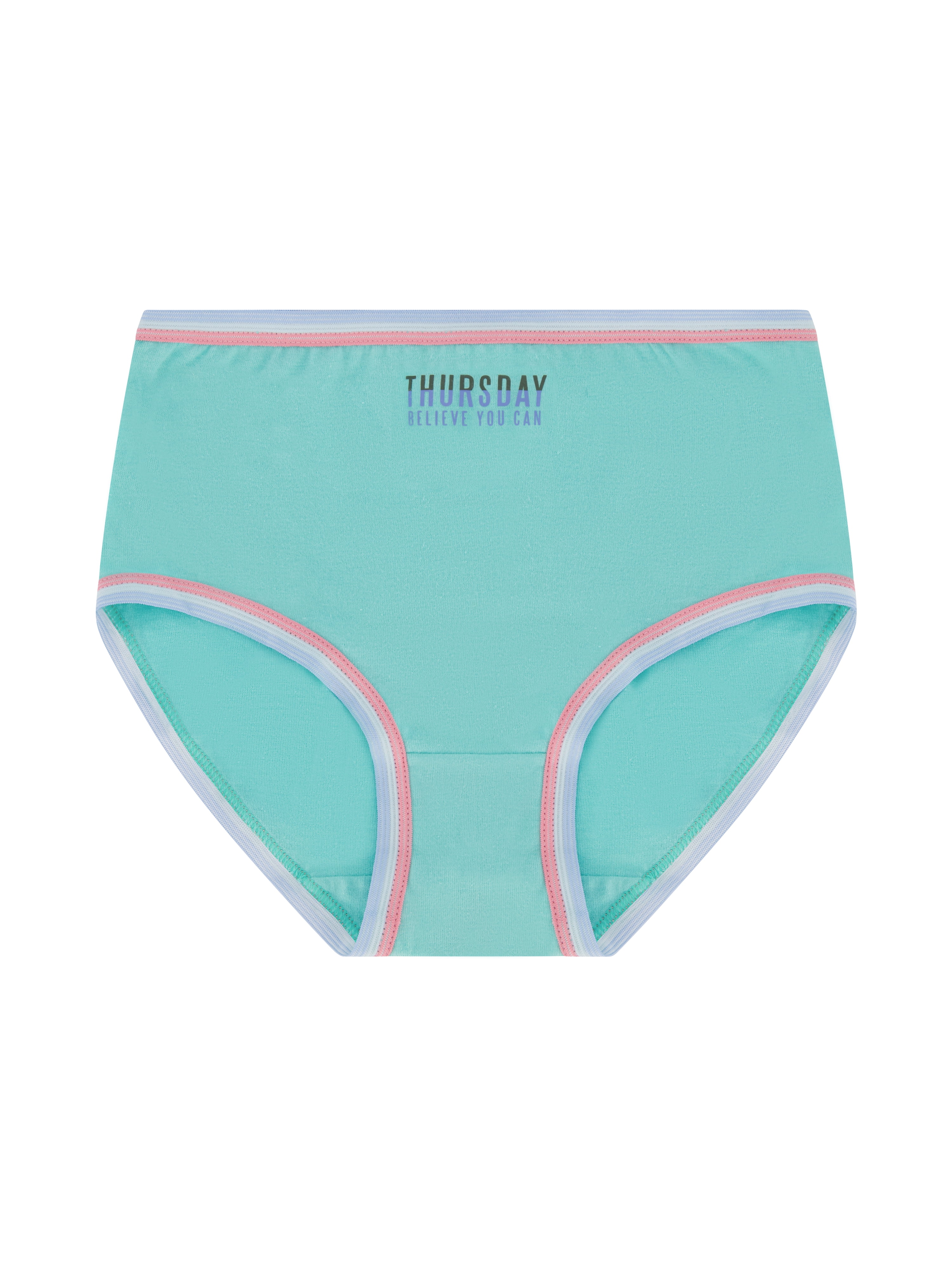 Wonder Nation Girls Cotton Brief Underwear, 10-Pack, Sizes 4-18 & Plus
