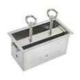 thumbnail image 2 of DimyFew Meat Forming Maker Multifunctional Stainless Steel Meats Press Tool Rectangle Beef Brick Kitchen Cooking Tool Efficient Pressing Suitable for personal use professional chefs 16cmx8cmx9cm, 2 of 8