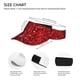 thumbnail image 3 of Balery Red Glitter Gorra deportiva con visera ajustable para mujer y hombre (talla única), 3 of 7
